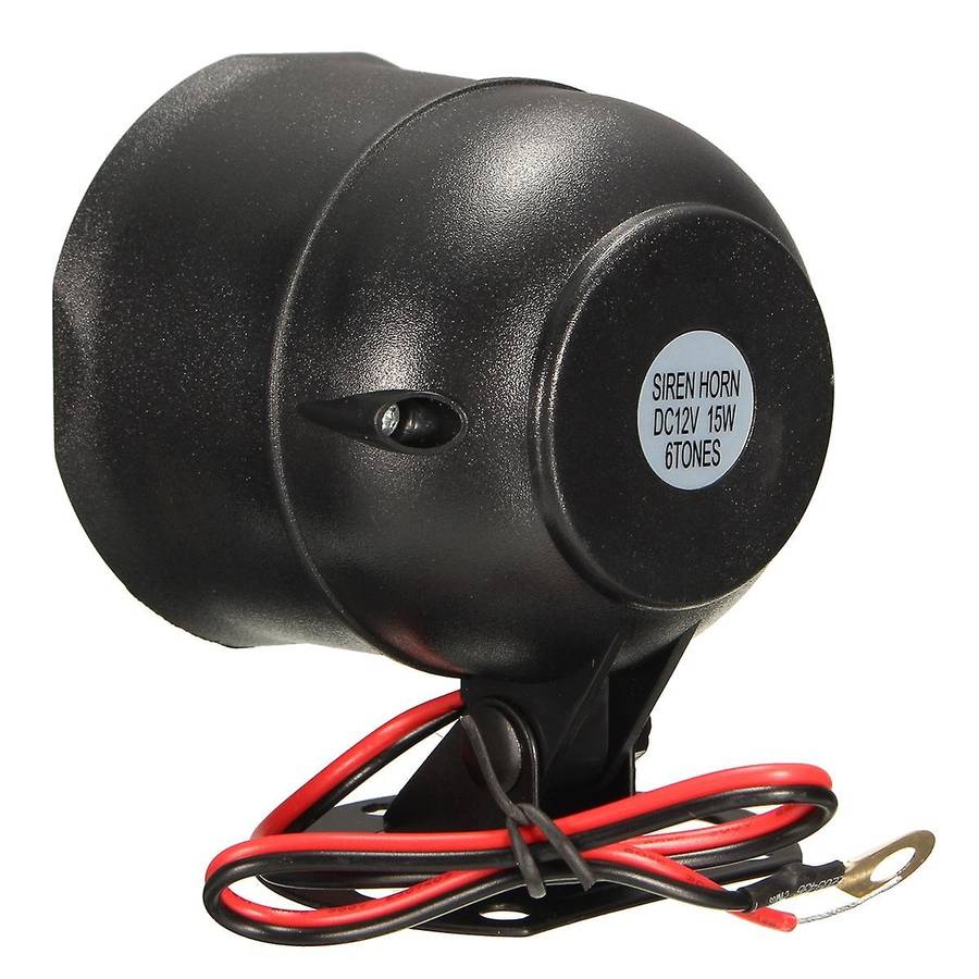 Car Vehicle Alarm Protection Burglar System Keyless Entry Siren 2 Remote Control