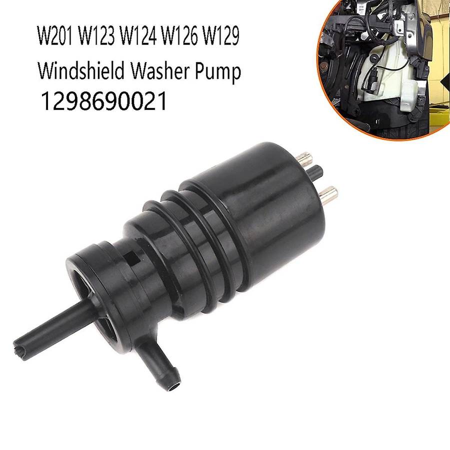 Car Window Wash Pump Windshield Washer Pump for W201 W123 W124 W126 W129 1298690021