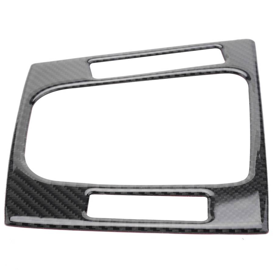 Carbon Fiber Car Inner Gear Shift Box Panel Cover Trim Sticker Fit for - 3 Series E46 1998-2005