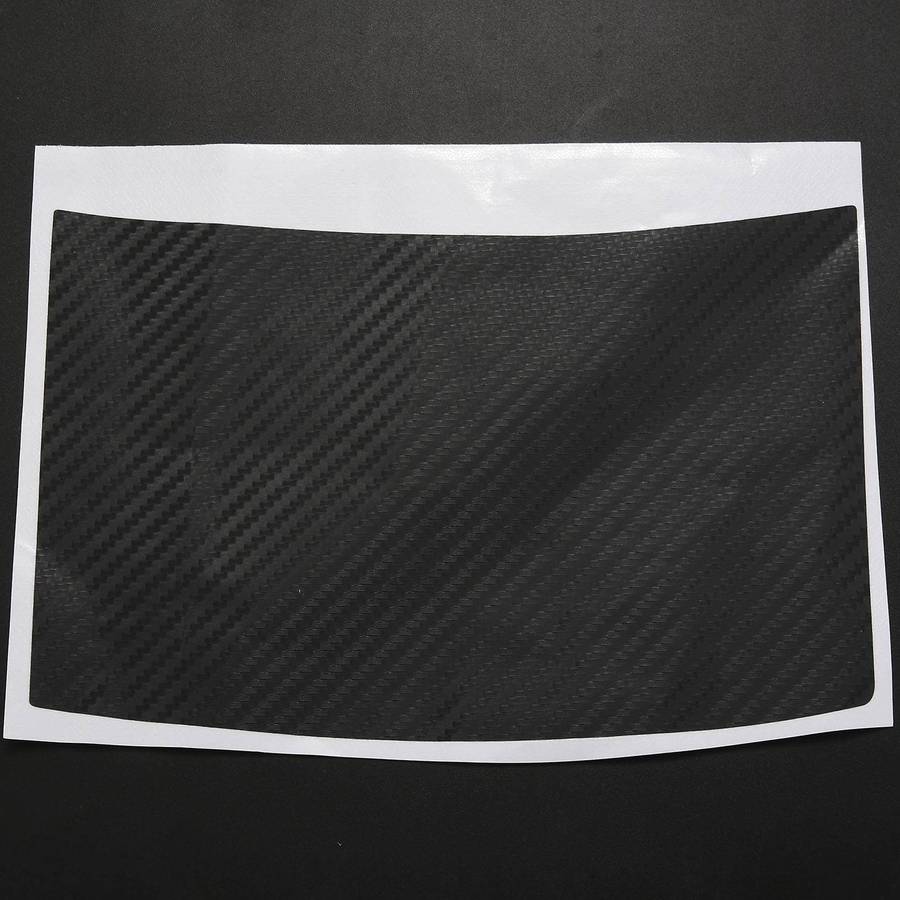 Carbon Fiber Car Rear Armrest Box Plate Armrest Panel Trim Cover for Model S X 2014-2019