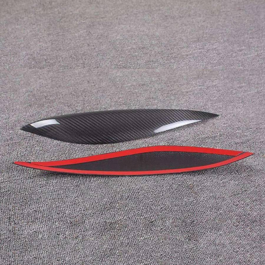 Carbon Fiber Eyebrow Eyelid for W204 C180 C200 C300 C350 C63 08-11