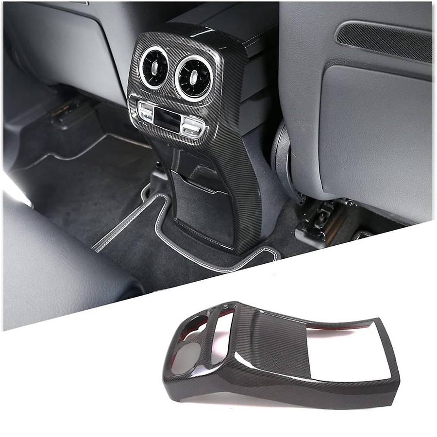 Carbon Fiber for G Class W461 W463 W464 2019-2022 Rear Air Vent Frame Cover Trim Interior Accessori