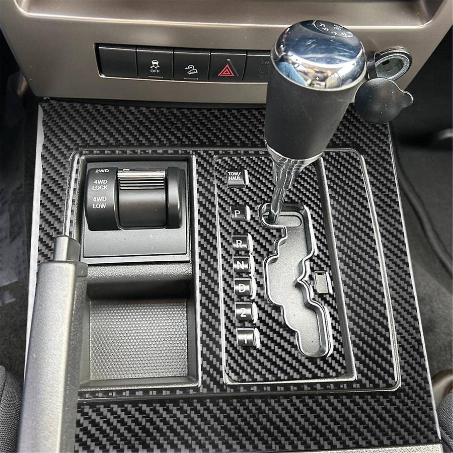 Carbon Fiber for Liberty 2008-2012 Gear Shift Panel Kit Decoration Trim Cover Decal Interior Access