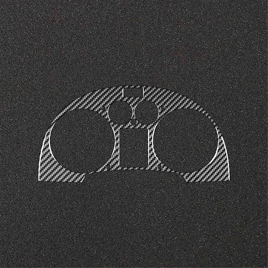Carbon Fiber for TT 8N 2001-2006 Dashboard Cover Instrument Panel Trim Sticker Interior Accessories