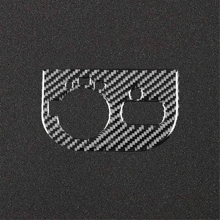Carbon Fiber for TT 8N 2001-2006 Headlight Switch Frame Cover Trim Decals Sticker Interior Accessori