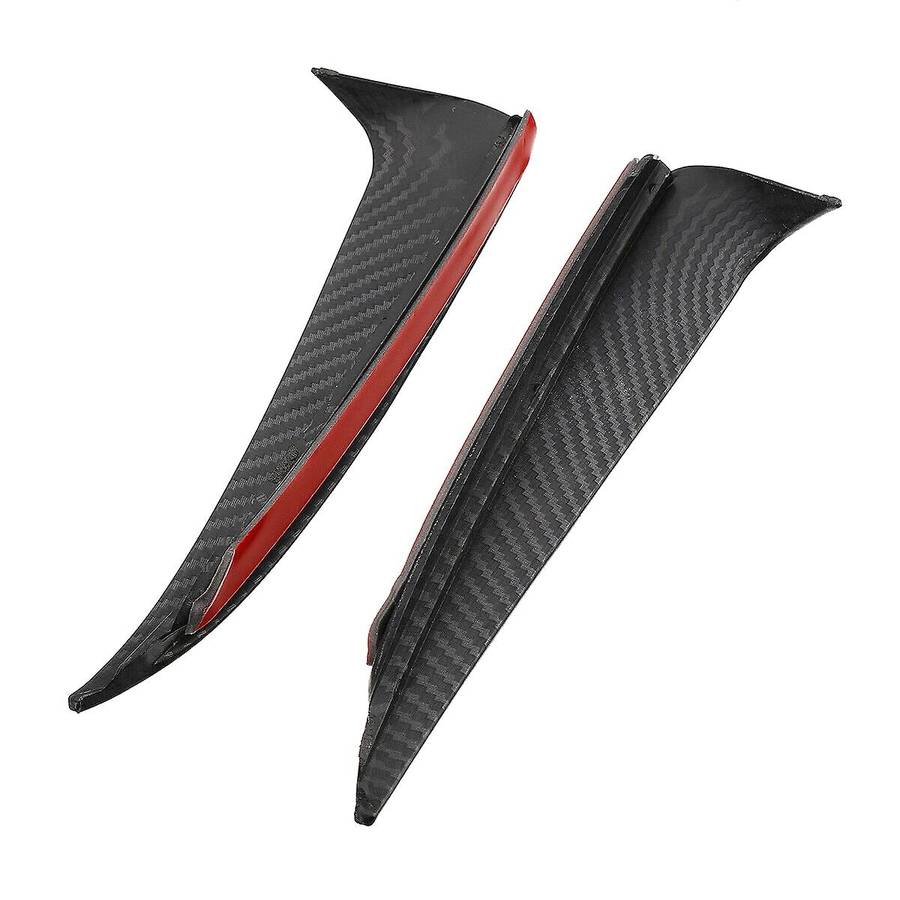Carbon Fiber Rear Bumper Spoiler Air Vent Cover Side Canard for C Class W205 C43 C63 AMG 2014-2019