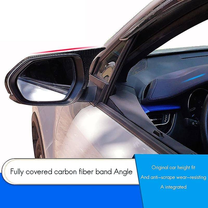 Carbon Fiber Rear View Mirror Case Cover Side Wing Mirror Shell for 2018+ for 2019 C- 2016-2018+