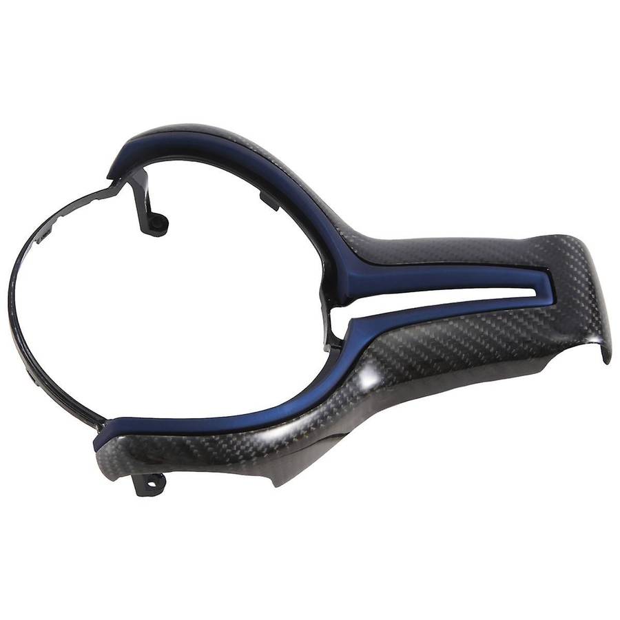 Carbon Fiber Steering Wheel Cover for F30 F10 F18 F20 F25 F34 F48 M3 M6 550D 328M 1 2 3 4 5 6 7 Ser