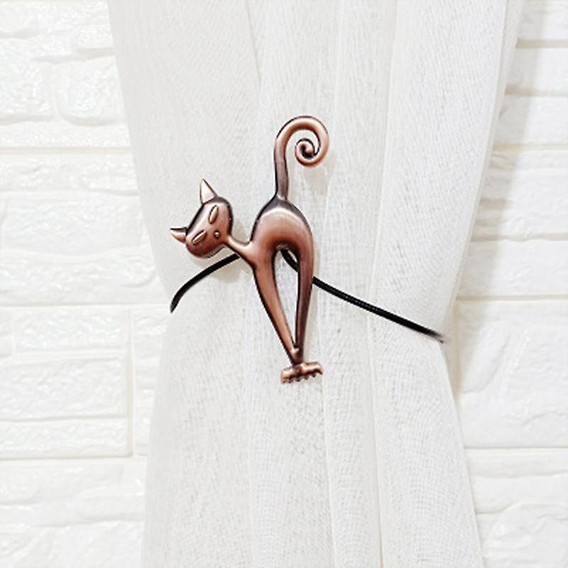 Cat Shape Strong Curtain Tiebacks Belts Ropes Curtain Holdback Curtain Rods Accessoires Curtain Rin