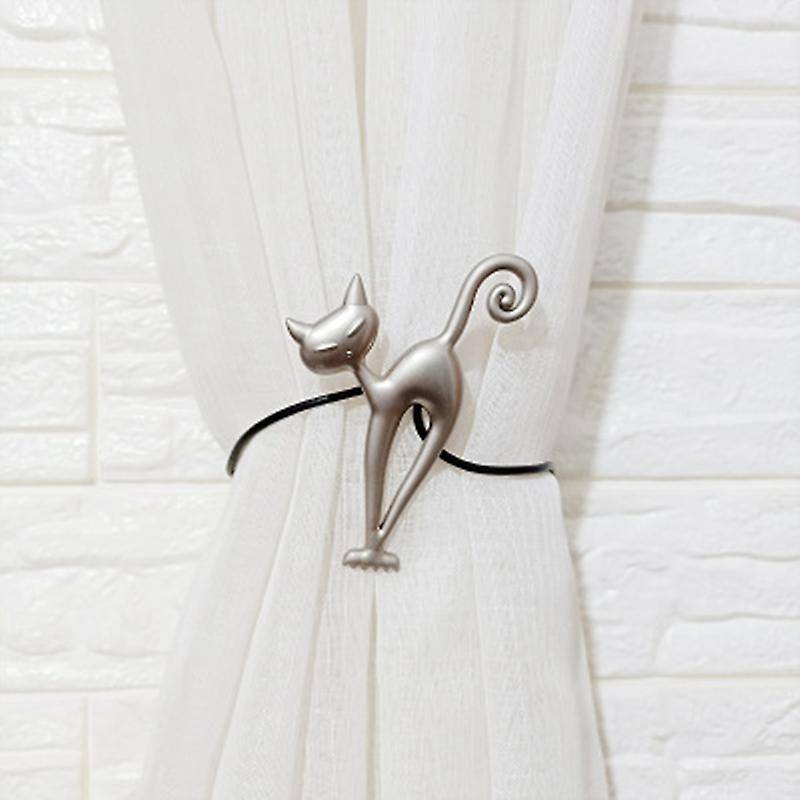 Cat Shape Strong Curtain Tiebacks Belts Ropes Curtain Holdback Curtain Rods Accessoires Curtain Rin