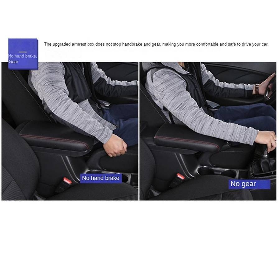 Center Console Armrest Box Lengthen Pad Box Protection Cover for Toyota Corolla Cross 2019-2022 Inte