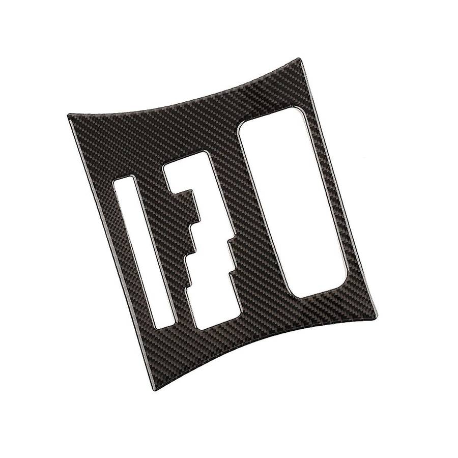 Central Control Gear Panel Decoration for Charger 2011-2014 Accessories - Soft Carbon Fiber