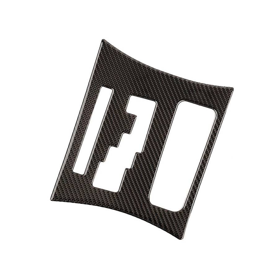 Central Control Gear Panel Decoration for Charger 2011-2014 Accessories - Soft Carbon Fiber