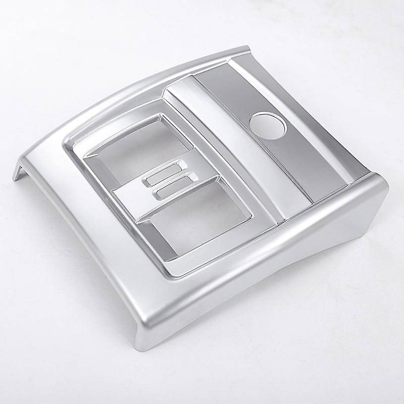 Chrome ABS Rear Armrest Box Air Conditioning Socket Frame Cover Trim for - 3 Series F30 GT F34 320 2