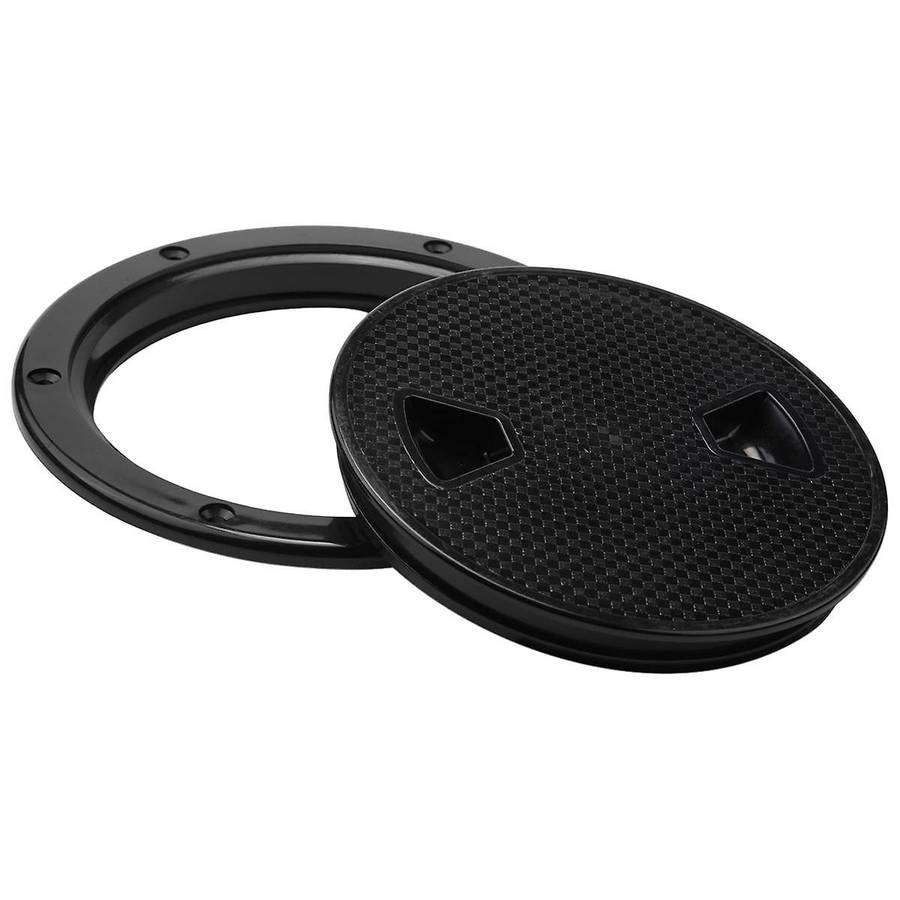 Circular Non Inspection Hatch-Boat Hatch Deck Plate with Detachable Cover for RV Marine Boat Kayaks-