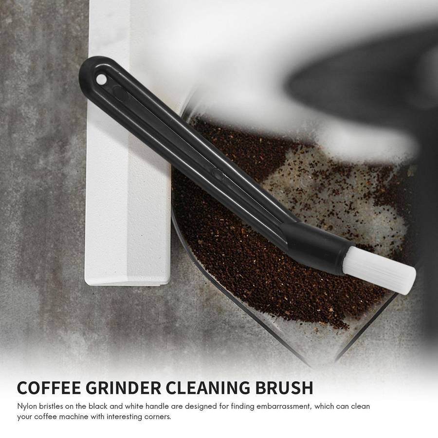 Coffee Machine Cleaning Brush Plastic Handle with Nylon Bristles Brush Espresso Brush Coffee Cleanin