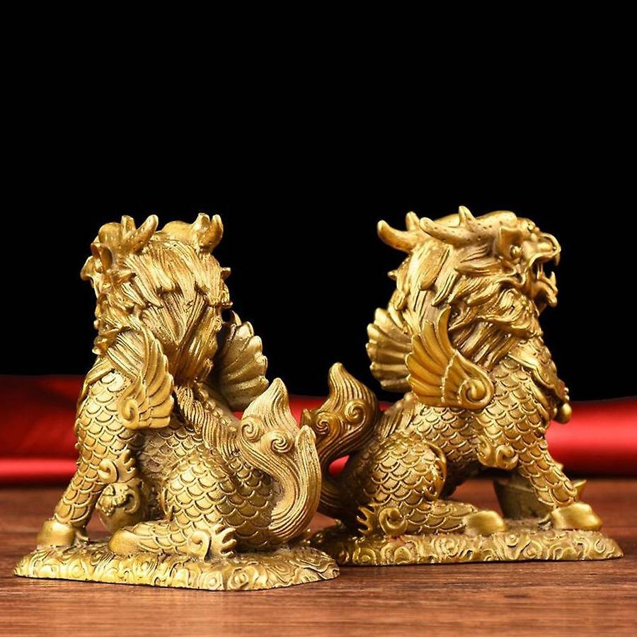 Consecrated Lucky Ornaments Town House Huasha Ornaments Home Furnishing Feng Shui Ornaments