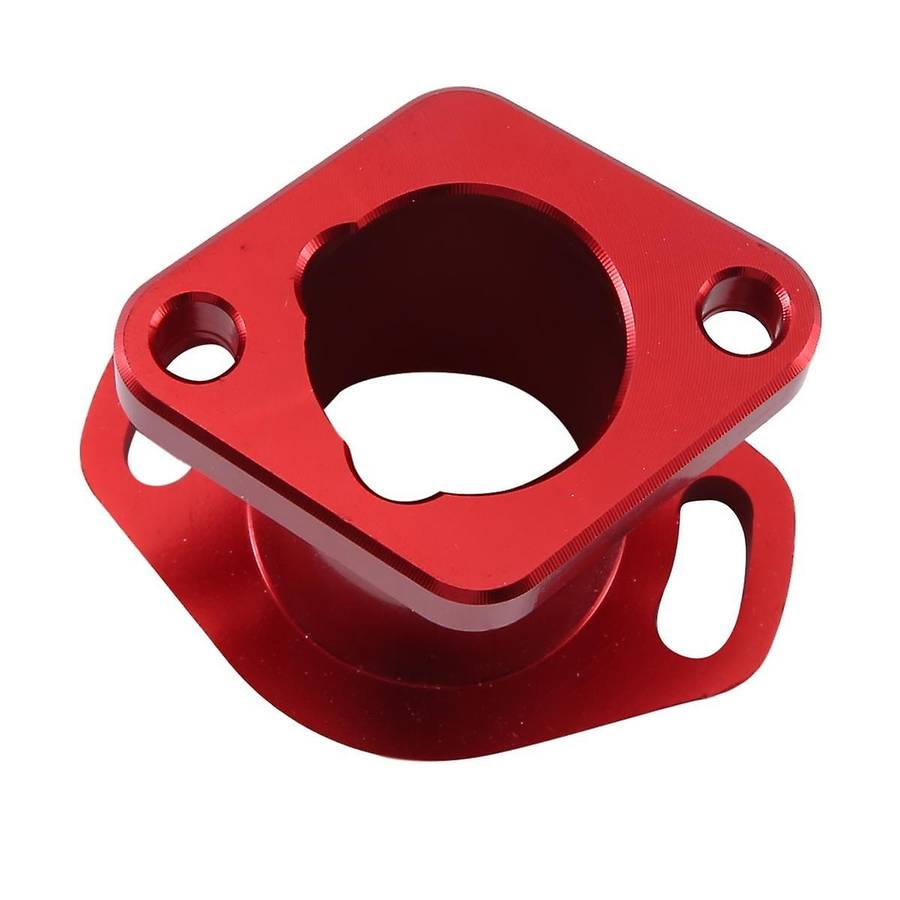 VM22 Red Carburetor Connector Port Intake Manifold Carburetor Adapter Auto Supplies