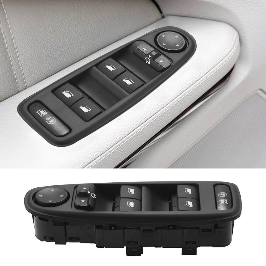 Window Switch Compatible Citroen C4 4 Picasso 2008-2013 Compatible Peugeot