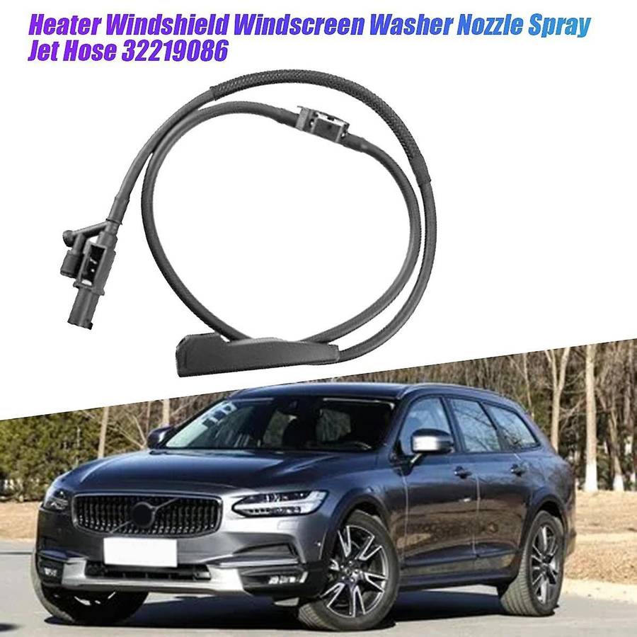 Windshield Windscreen Washer Nozzle Spray Jet Hose 32219086 for S90 V90 2017-2020 with Heater