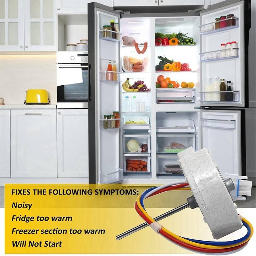 WR60X10185 Evaporator Fan Motor Suitable for & Refrigerators WR60X10043,WR60X10154 WR60X10043,WR60X