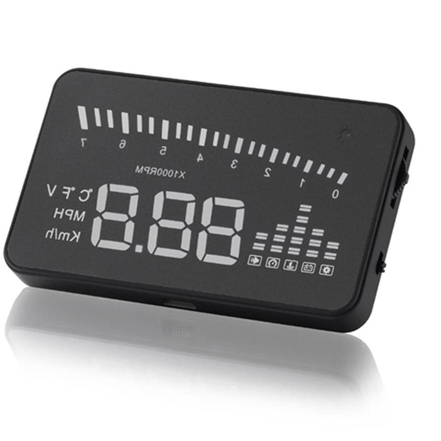 X5 Car HUD Head-Up Display OBD Speed Projector Universal