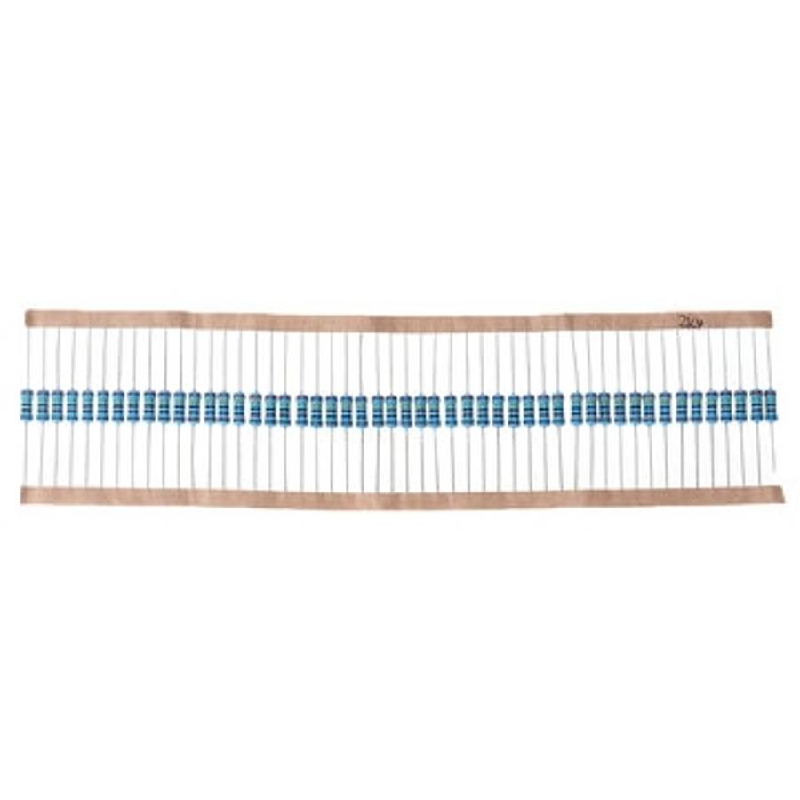 50pcs 1W 2.4KR Metal Film Resistor 1% 2.4K ohm Resistance