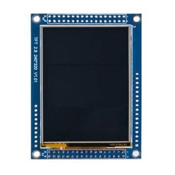 52Pi TFT28 Display + Touch Panel + PCB 2.8 inch TFT LCD Screen Module 320*240 ILI9341 for Raspberry