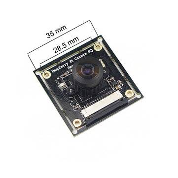5MP  Camera Module OV5647 Fish Eyes Wide Angle Camera 160 Focal Adjustable for Doorbell Monitoring