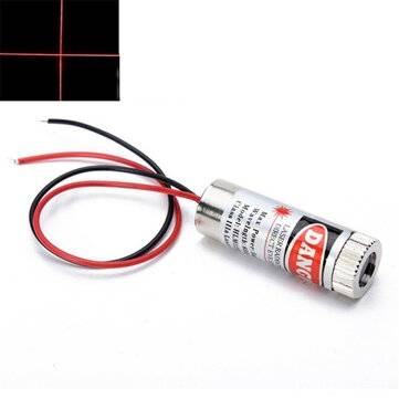 5mW 650nm Focusable Red Dot/Cross/Line Laser Diode Module (TYPE: 4GATEN)