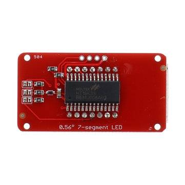 5pcs 4-bit 0.56 Inch 7-segment LED Digital Tube Module I2C Control 2-line Control HT16K33 LED Displa