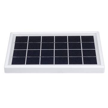 5W 6V Solar Panel With DC 3M Cable Multi-used Solar Power Panel For Street Lighting Monitoring Light