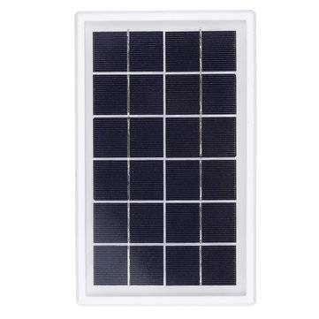 5W 6V Solar Panel With DC 3M Cable Multi-used Solar Power Panel For Street Lighting Monitoring Light