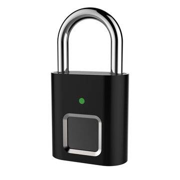 Anytek L34 MINI Fingerprint Lock Rectangular Intelligent Automatic Fingerprint Lock Padlock Intellig