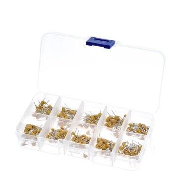 AOQDQDQD 300pcs 10Value 50V 10PF 20PF 30PF 47PF 56PF 68PF 100PF 1NF 10NF 100NF Multilayer Ceramic
