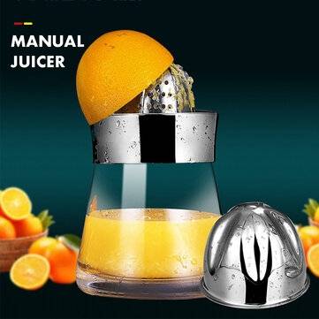 Bakeey 700ML 304 Stainless Steel Manual Juicer Lemon Clip Fruit juicer Baby Juicer Multifunctional K