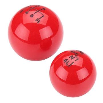Ball Style 6 Speed Transfer Case Shift Knob For Jeep JK (COLOR.: BLACK)