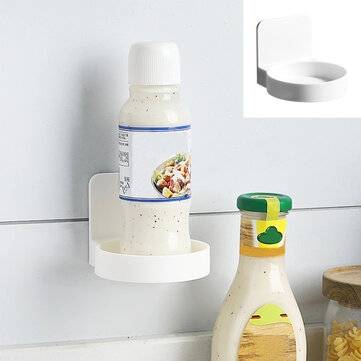 Bathroom Kitchen Cup Holder Sturdy Wall-Mounted No Drilling Electric Toothbrush Holder Self-adhesive