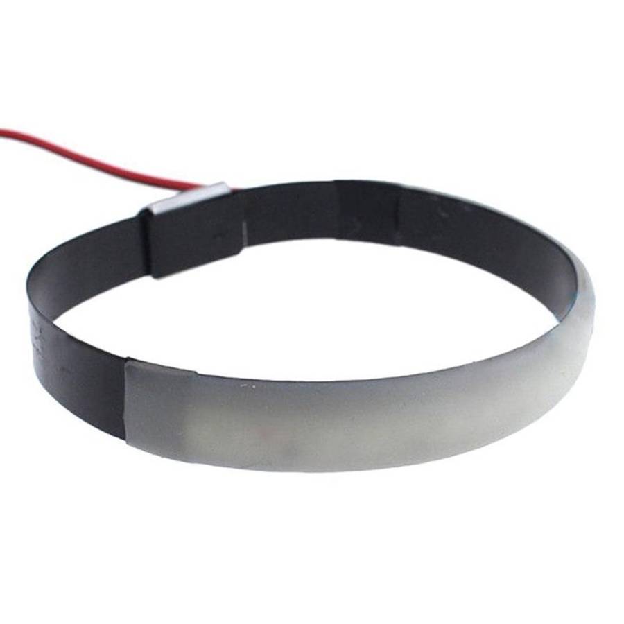 DC 12V 3W Motorcycle Annulus Turn Lamp Front LED Shock Absorber Light, Epoxy