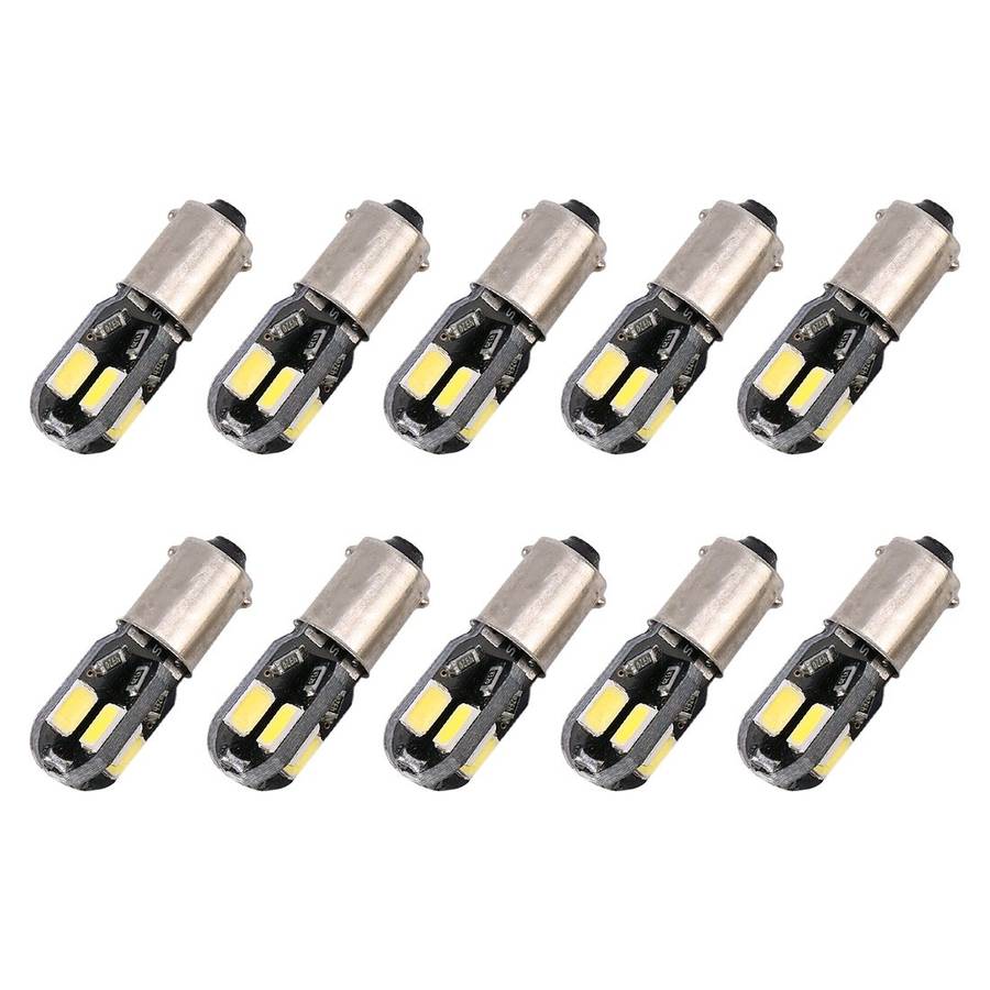 10 PCS BA9S DC 12V 1.1W 8LEDs SMD-5630 Car Clearance Light Reading Light