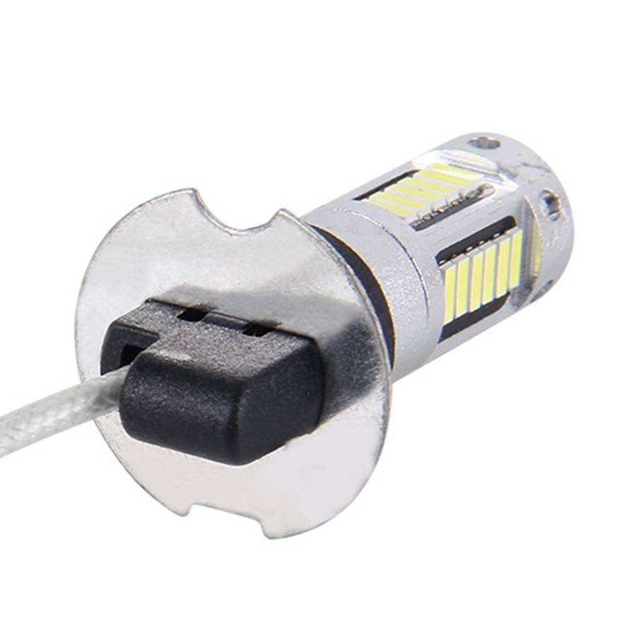 2 PCS H3 5W 30 SMD-4014 LEDs Car Fog Light, DC 12V(White Light)