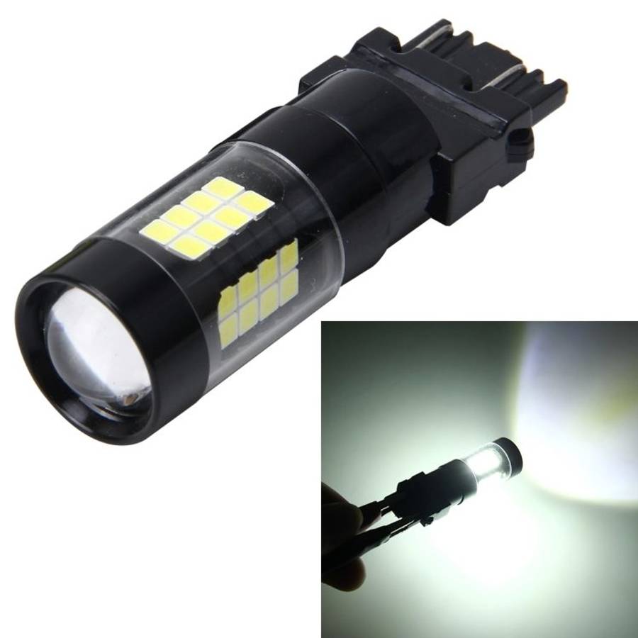 3517 7W 420LM 42LEDs DC 12V SMD-3528 Car Auto Brake Light Auto Reverse Lamp Reve ... (White Light)