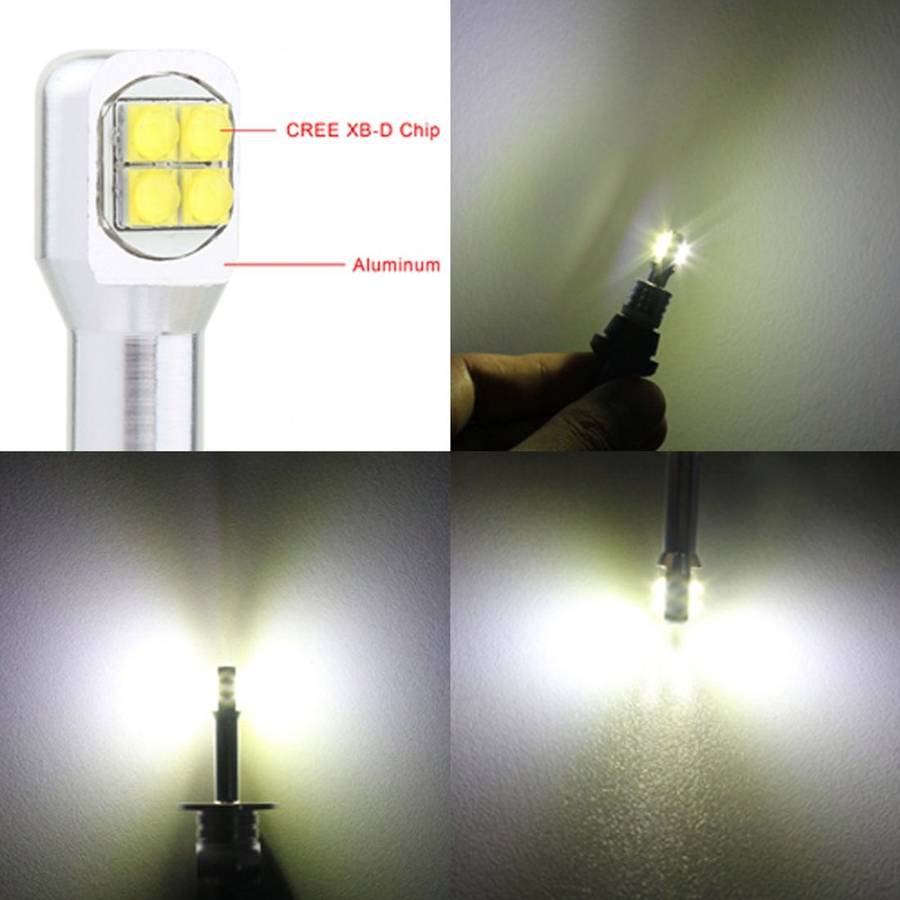 2 PCS T10 40W 800 LM 6000K Car Clearance Light Reading Light License Light with ... (White Light)