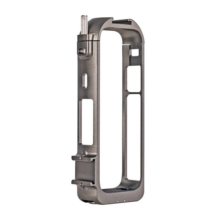 For Insta360 X4 Metal Protective Cage Rig Housing Frame with Expand Cold Shoe Base & Tripod Adapte