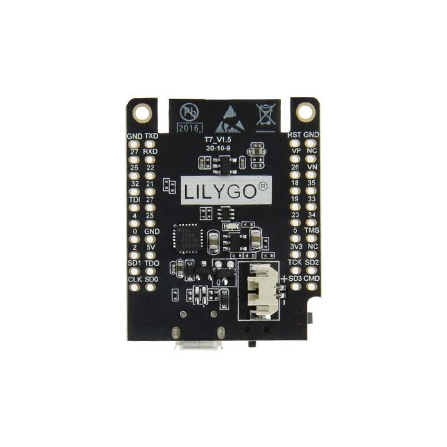 TTGO T7 V1.5 Mini32 Expansion Board ESP32-WROVER-B PSRAM Wi-Fi Bluetooth Module Development Board