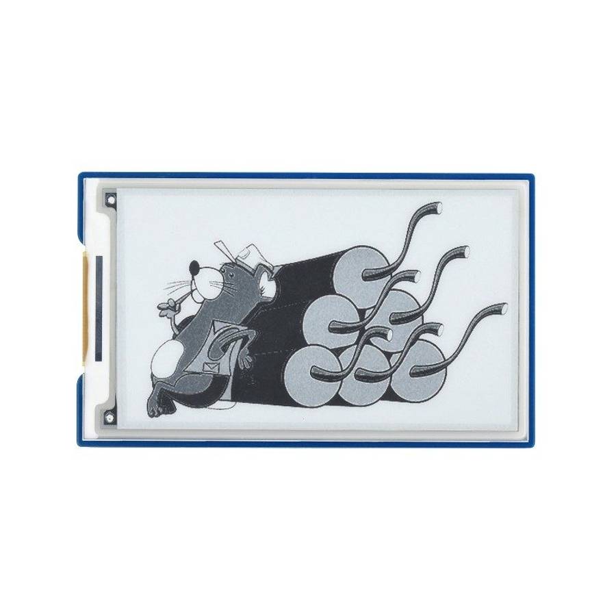 Waveshare 3.7 inch 480x280 Pixel E-Paper E-Ink Display Module for Raspberry Pi Pico, 4 Grayscale,