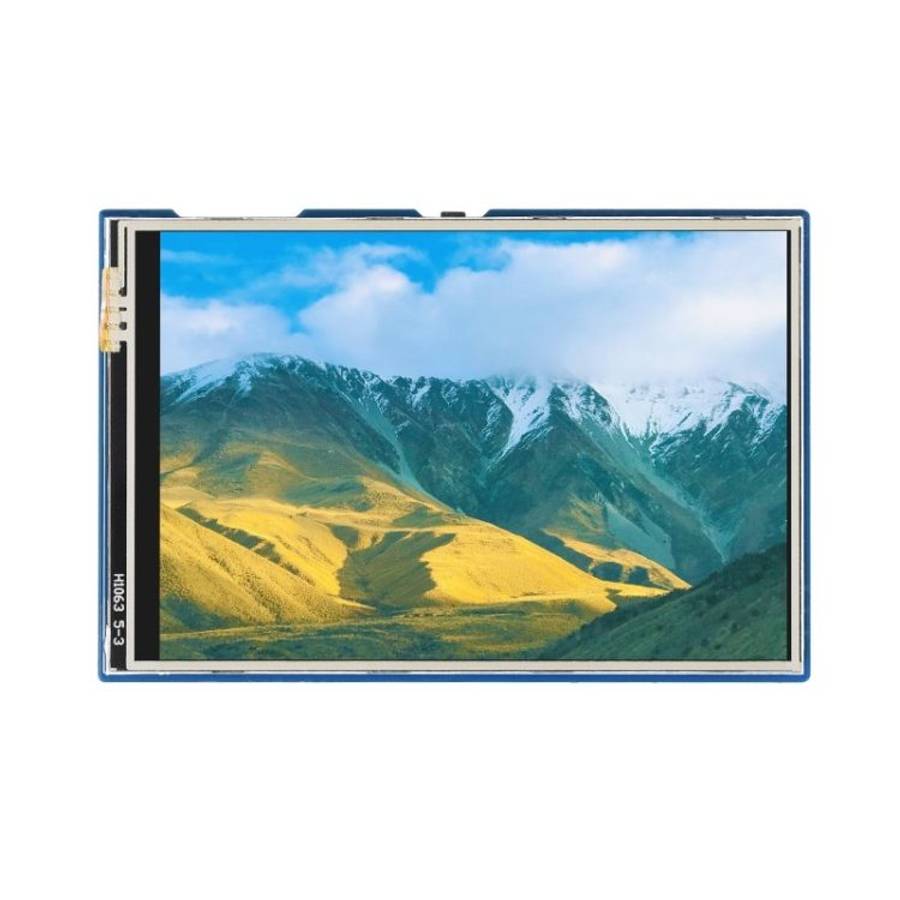 WAVESHARE 3.5 inch 65K Colors 480 x 320 Touch Display Module for Raspberry Pi Pico, SPI Interface