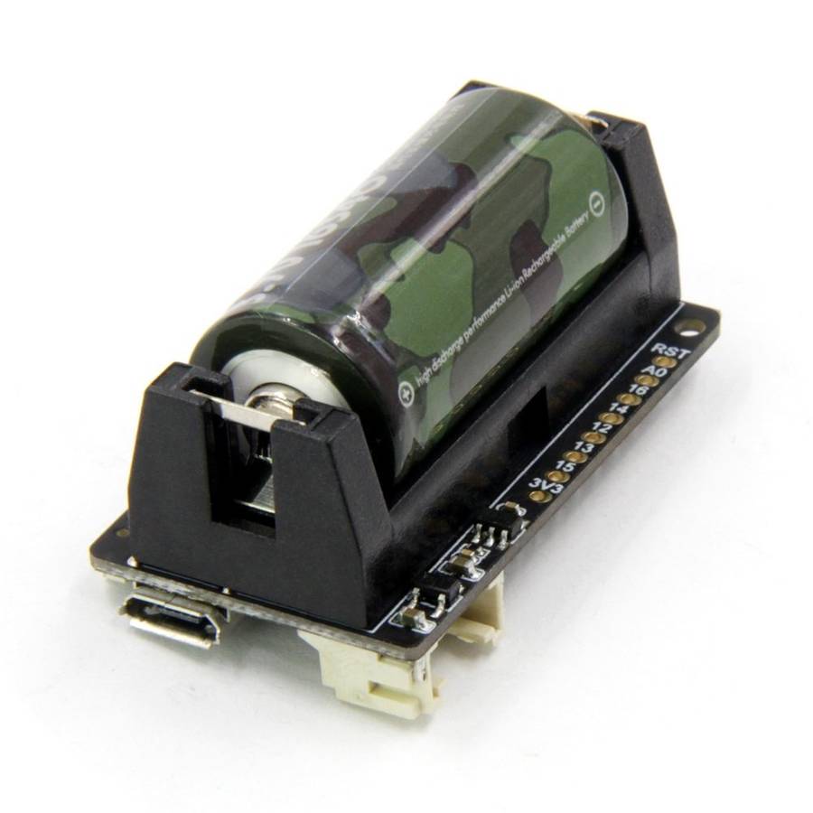 TTGO T-OI ESP8266 Chip Rechargeable 16340 Battery Holder Development Board