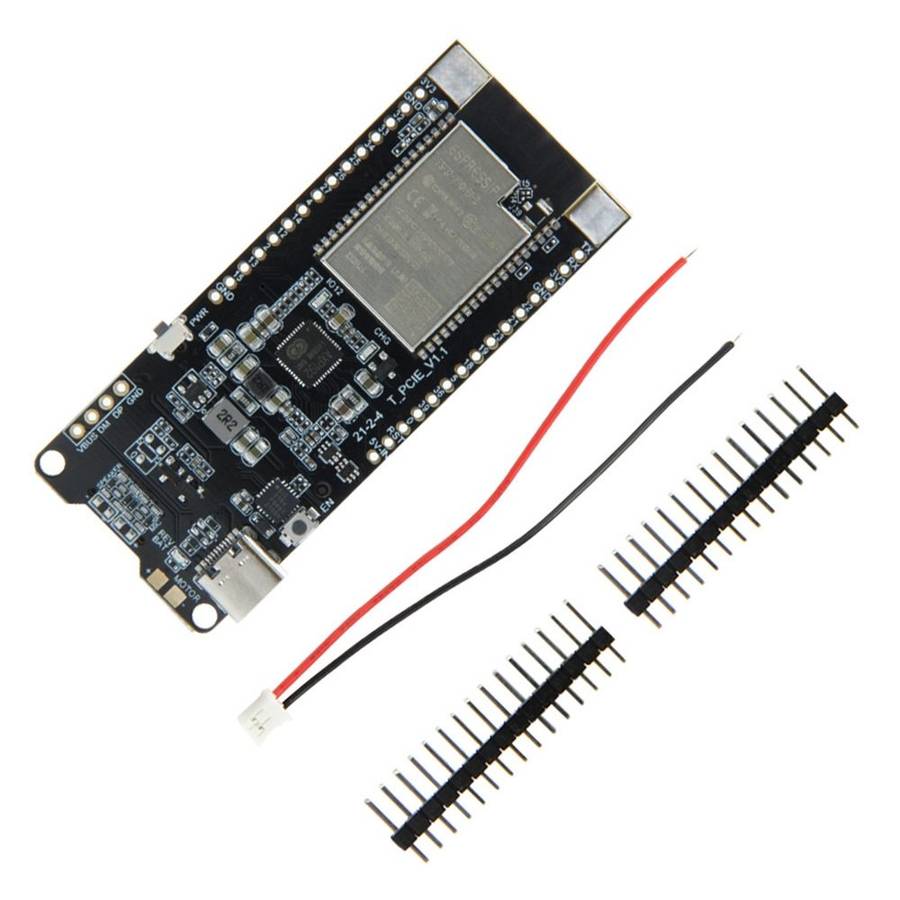 TTGO T-PCIE ESP32-WROVER-B AXP192 Chip WiFi Bluetooth Nano Card SIM Series Module 16MB Hardware Co
