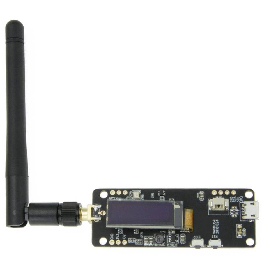TTGO T-Journal Lens Camera Module OV2640 SMA WiFi 0.91 OLED Development Board with 3dbi Antenna